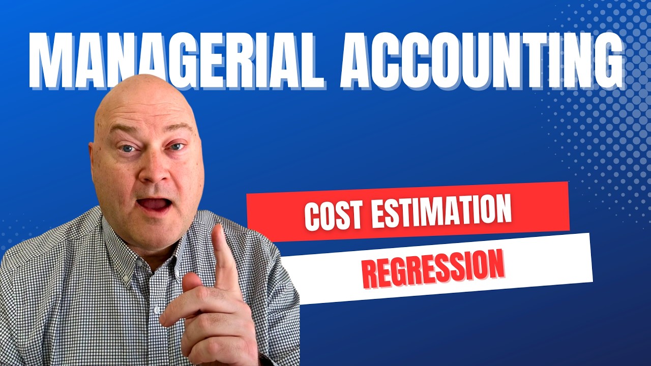 MA 38 Cost Estimation Using Regression | Cost Accounting