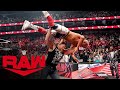 Brock Lesnar Smashes Cody Rhodes Through The Announce Table Raw Highlights May 8 2023