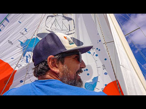 Capt. Brian's Favorite sail! The Mizzen Ballooner! Sailing Vessel Delos Ep. 224