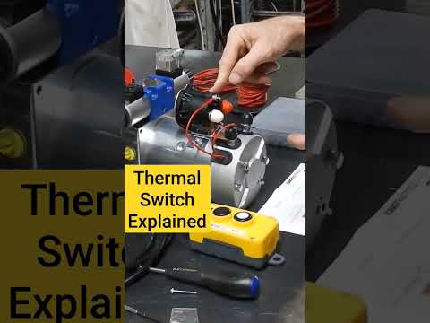 Wiring Up a DC Hydraulic Power Unit.