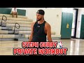 Steph Curry EXCLUSIVE NBA Workout With Game Speed Drills