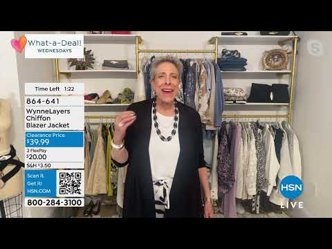 WynneLayers Chiffon Blazer Jacket