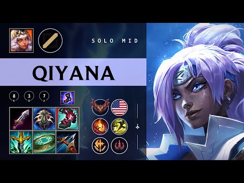 Qiyana Mid vs Yone - NA Grandmaster Patch 26.02
