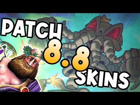 CTHULHU Tier 5 Skin! OLD BACCHUS RETURNS! ...And Even More Skins! SMITE Patch 8.8 Skin Teasers