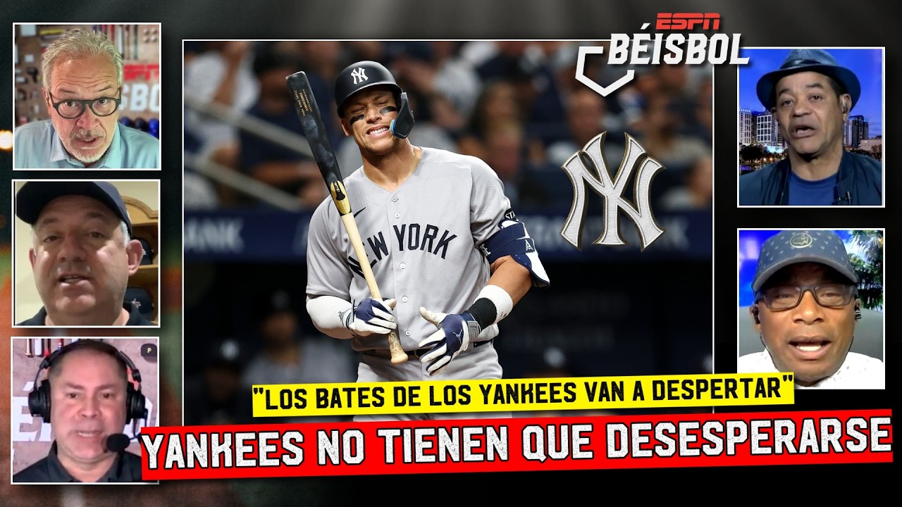 NO HAY PÁNICO con los YANKEES. Van a DESPERTAR y serán CANDIDATOS en Grandes Ligas | ESPN Beisbol