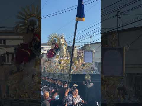 SAN ANTONIO PALOPÓ | VIRGEN DE LA PÓLVORA #tradiciones #procesiones #guatemala