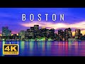 BOSTON  , USA 🇺🇸 - [4K] | Drone View of Boston in 4K