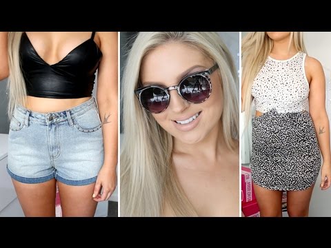 Spring Clothing Haul & Try Ons! ♡ Showpo, Dailylook, Pagan Marie Video