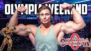 OLYMPIA W/ ALPHALETE!! | Chest & Arms w/ Rob Lipsett and Taylor Atwood