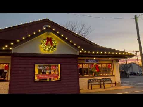 Merry & Bright Holiday Display in Lakehurst, NJ