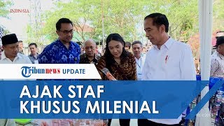 Download lagu Kunjungan Kerja ke Subang, Jokowi Ajak Stafsus Milenial mp3
