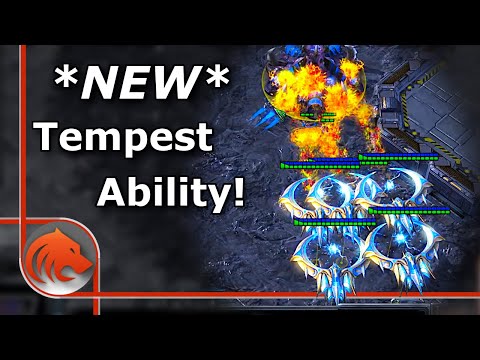 StarCraft 2: Testing the *NEW* Tempest Upgrade!