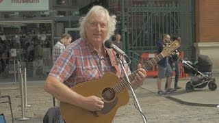 The Merchant's Daughter - Terry St Clair busking in Covent Garden