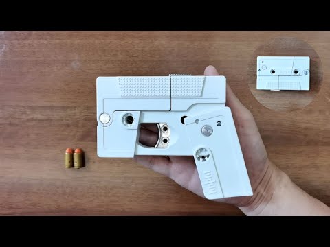 Cassette Tape Folding Toy Gun Unboxing 2023