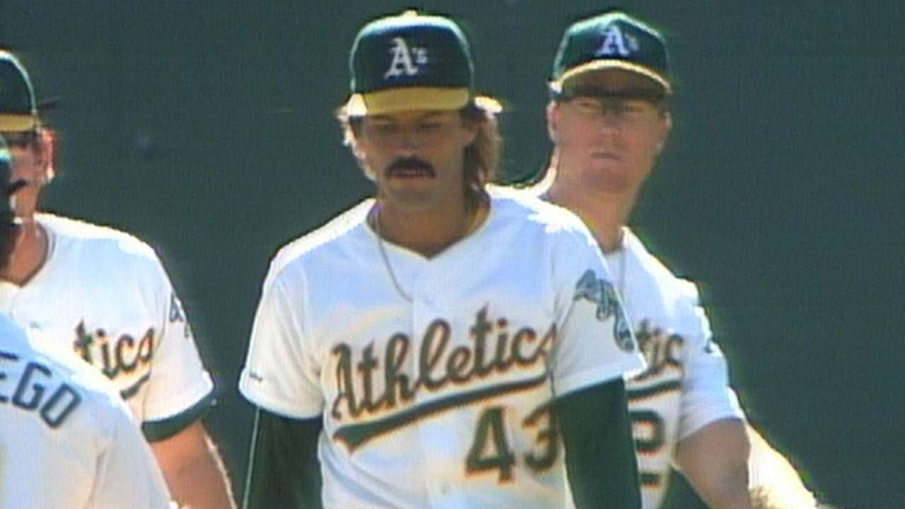 Eckersley gets save, A's take 3-0 lead in 1990 ALCS