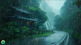 Chuva Chuva para Dormir em 5 Minutos - Barulho de Chuva no Telhado e Trovão à Noite, Chuva HD ASMR
