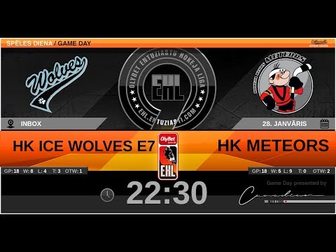 2020 01 28 Ice Wolves E7 - Meteors