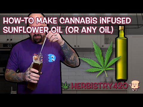 Cannabis Infused Sunflower Oil Recipe: Best 3-Step Guide