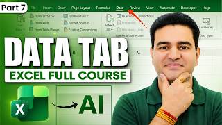 How To Use Data Table In MS Excel Full Tutorial In Hindi | MS Excel Course with AI | #datatab