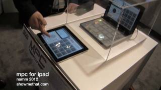 Video thumbnail for akai mpc fly for the ipad by wheatworkspro