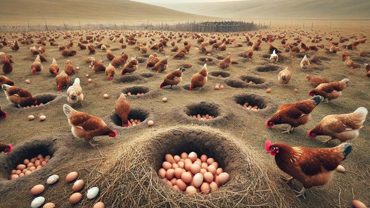 How Farmers Raise Millions Of Chickens For Eggs And Meat Without Cages