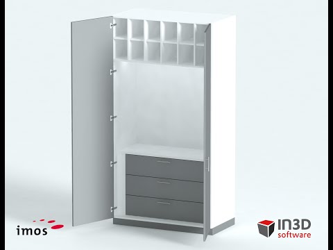 imos iX23 - Sliding Robe Pt 2.  How to create and use Sub Articles in Article Zones.