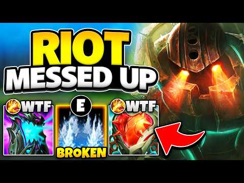 RIOT MADE A BIG MISTAKE BUFFING NAUTILUS JUNGLE! (THIS IS SO EASY AND BROKEN)