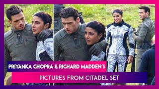 Priyanka Chopra & Got Actor Richard Madden Have Undeniable Chemistry On Citadel Set, See Pictures video
