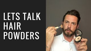 Hair Replacement Men's Hair System Lets Talk Hair Powders!