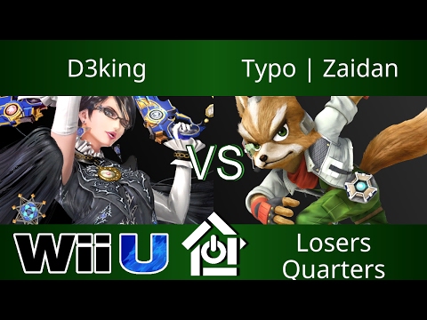 Typo House Macon 5/23/17 - D3king (Bayonetta) vs Typo | Zaidan (Fox) - Smash 4 Losers Quarters