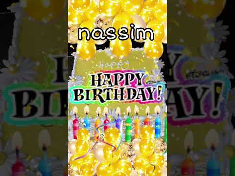 happy birthday to you nassim 🎉🥳🫵🏼🎂🎂 #happybirthday #capcut ‎ ‎@happybirthday 
