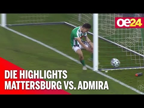 SV Mattersburg gegen FC Admira Wacker Mödling: Die Highlights