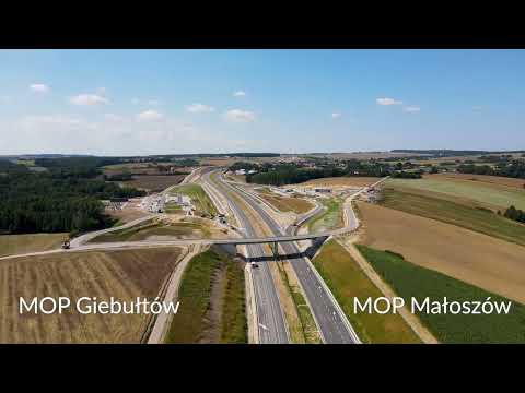 S7 Moczydło - Miechów tuż przed oddaniem do ruchu, sierpień 2023 r.