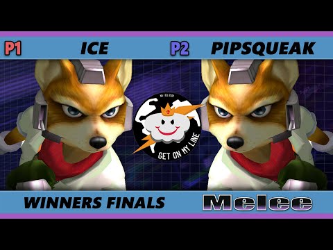 GOML Online 2021 Winners Finals - Pipsqueak (Fox) Vs. Ice (Fox) SSBM Melee Tournament