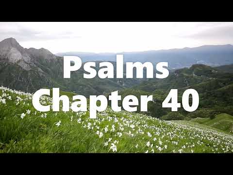 The Book of Psalms Chapter 40 - New King James Version (NKJV) - Audio Bible