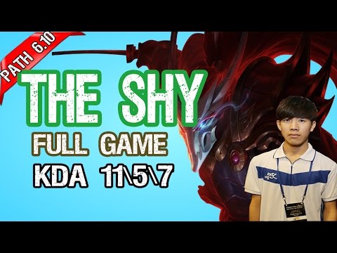 The Shy ft dopa-Yasuo vs Swain, lol KR, PATH 6.10,challenger 857LP (26-MAY-2016)