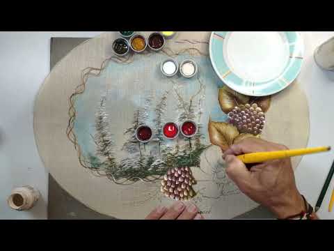 Roberto Ferreira - Christmas Painting on Fabric - Part 2