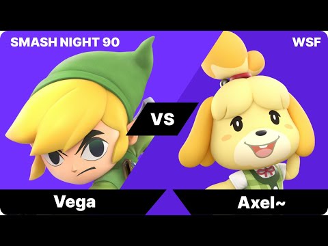 4o4 Smash Night 90 - Winners Semi Finals Axel~(Isabelle) vs Vega(Toon Link)