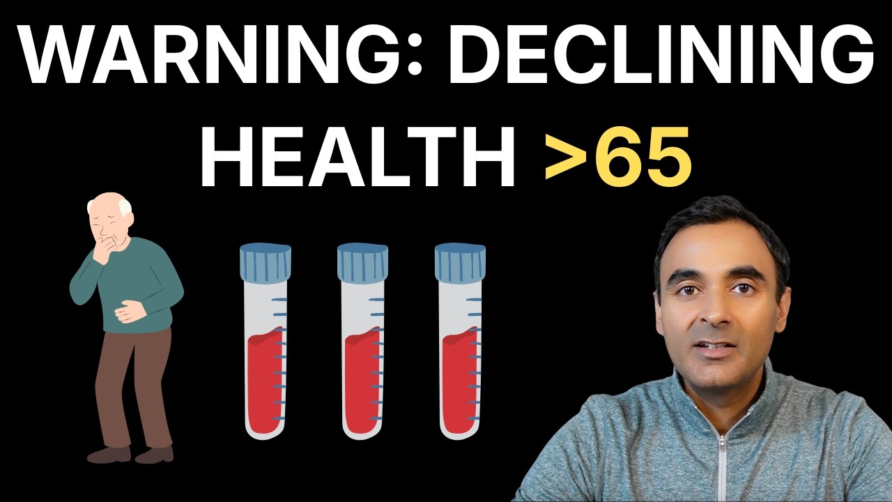 PLEASE tell anybody OVER-65: 3 BLOOD TESTS that show POOR HEALTH & FRAILTY