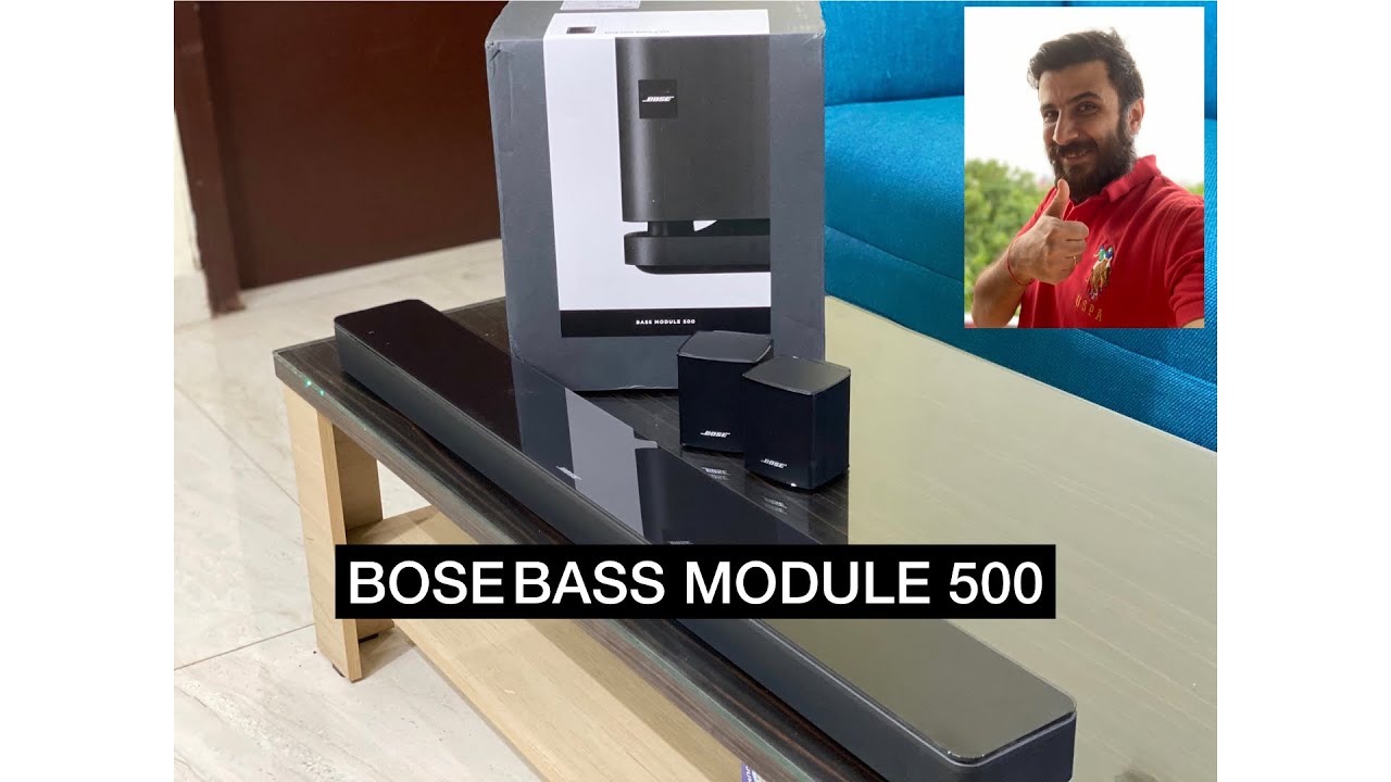 video Loa Soundbar Bose Bass Module 500 Chính Hãng 0