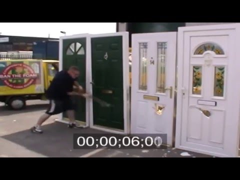 Ban the Foam - PVC and Composite Doors Security Tested