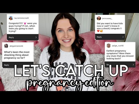 LET'S CHAT: were we trying, early symptoms, cravings, nerves + MORE!