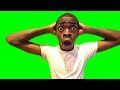 Shocked Guy Face Meme Green Screen