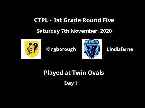 CTPL 1st Grade Round 5 - Kingborough v Lindisfarne Session 2 and 3