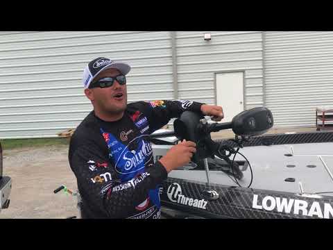 FLW Tour Pro Blake Smith with accessories from Bob's Machine - 2018