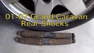 2001-2007 Dodge Grand Caravan Rear Shock Replacement