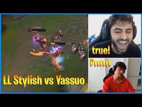 When LL Stylish's Teammate is a fan of Yassuo | Yassuo vs LL Stylish | LoL Daily Moments Ep 579