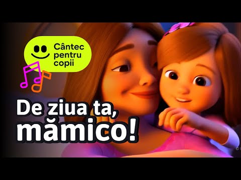 De ziua ta, mămico - Cântec pentru copii de Ziua Mamei | Desene animate educative 💖