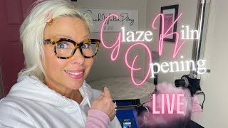GLAZE KILN OPENING! 💕 New Glaze Combos, Love Mugs & More! Sarah Walton Pottery is live!