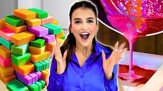 خلطت كل الصابون في العالم مع بعض | انصدمت ! ????